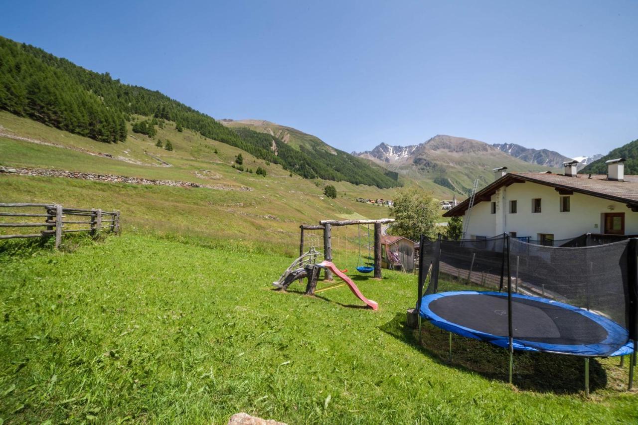 Ferienwohnung Haus Fliri Melago ภายนอก รูปภาพ