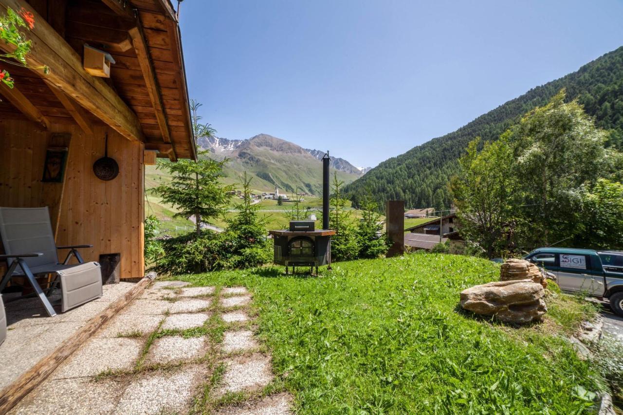 Ferienwohnung Haus Fliri Melago ภายนอก รูปภาพ