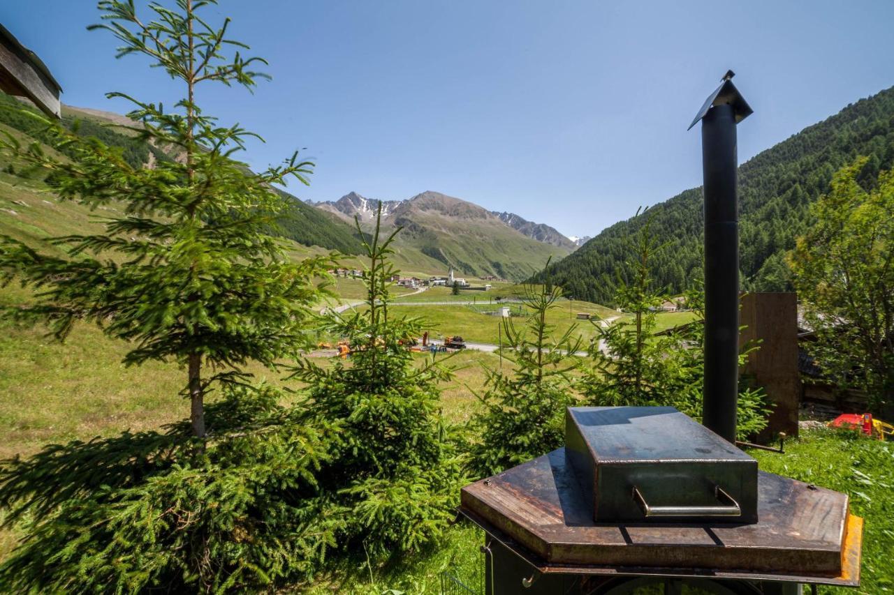 Ferienwohnung Haus Fliri Melago ภายนอก รูปภาพ